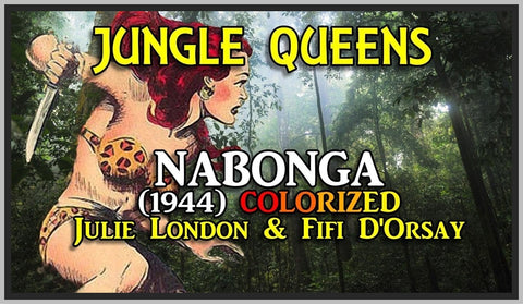 NABONGA '44 - COLORIZED - BUSTER CRABBE - RARE DVD