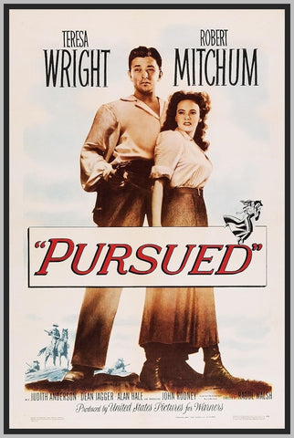 PURSUED - COLORIZED - 1947 - ROBERT MITCHUM - RARE DVD