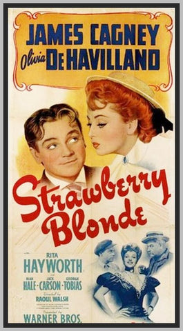 STRAWBERRY BLONDE - 1941 - COLORIZED - JAMES CAGNEY - RARE DVD