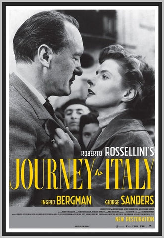 JOURNEY TO ITALY AKA STRANGERS - COLORIZED - 1954 - INGRID BERGMAN - RARE DVD