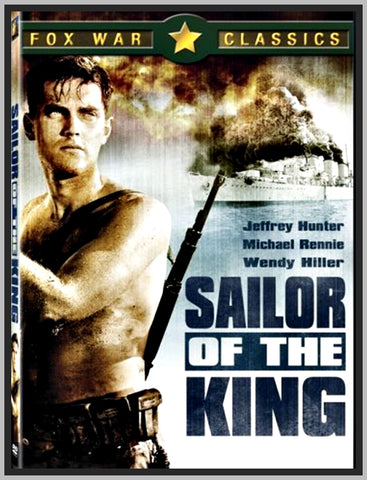 SAILOR OF THE KING - 1953 - COLORIZED - JEFFREY HUNTER - RARE DVD