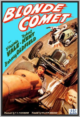 BLONDE COMET - COLORIZED - 1941 - VIRGINIA VALE - RARE DVD