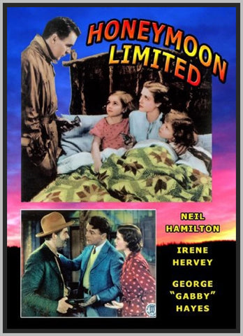 HONEYMOON LTD. - COLORIZED - 1935 - IRENE HERVEY - RARE DVD