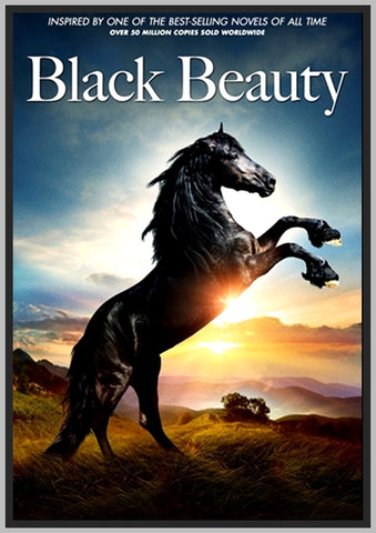 BLACK BEAUTY - 1946 - WITH MONA FREEMAN - RARE DVD - COLORIZED