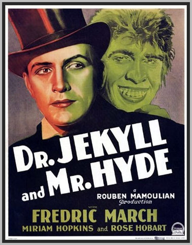 DR. JEKYLL AND MR. HYDE - COLORIZED - 1931 - ROSE HOBART- RARE DVD