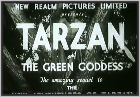 TARZAN AND THE GREEN GODDESS - 1938 - BRUCE BENNETT - RARE DVD