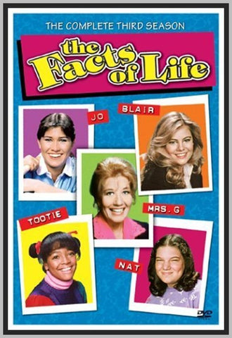 THE FACTS OF LIFE - COLORIZED - 1979 - KIM FIELDS - RARE DVD