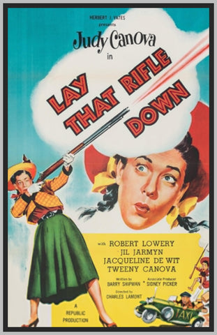 LAY THAT RIFLE DOWN - COLORIZED - 1955 - JUDY CANOVA - RARE DVD