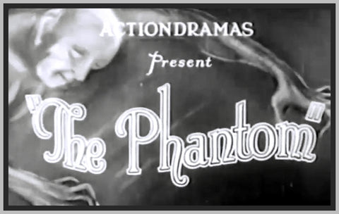 THE PHANTOM - 1931 - ALLENE RAY - RARE DVD