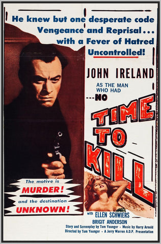 NO TIME TO KILL - COLORIZED - 1959 - JOHN IRELAND - RARE DVD