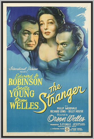 THE STRANGER '46 - COLORIZED - ORSON WELLS - RARE DVD