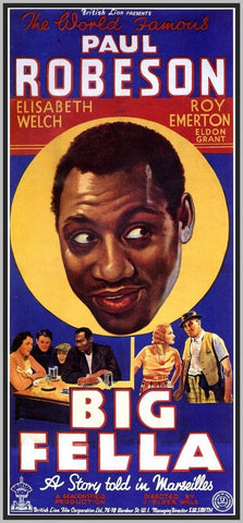 BIG FELLA - 1937 - COLORIZED - PAUL ROBESON - RARE DVD