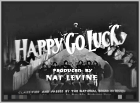 HAPPY GO LUCKY - 1936 - PHIL REGAN - RARE DVD