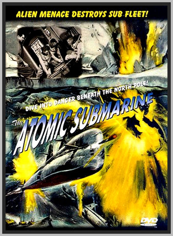 THE ATOMIC SUBMARINE - 1959 - COLORIZED - ARTHUR FRANZ - RARE DVD