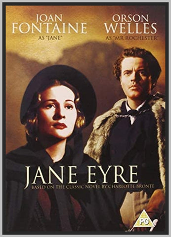 JANE EYRE - 1944 - COLORIZED - JOAN FONTAINE - RARE DVD