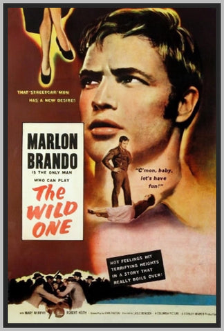 THE WILD ONE - COLORIZED - 1953 - MARLON BRANDO - RARE DVD