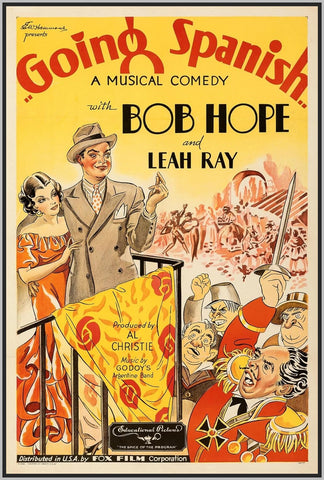 GOING SPANISH - 1934 - BOB HOPE - RARE DVD