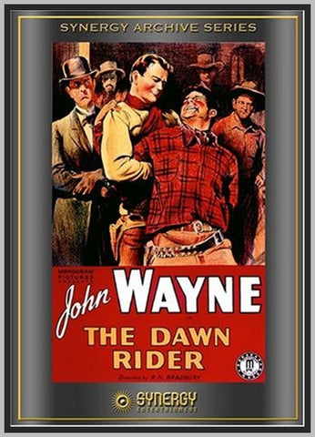 THE DAWN RIDER - 1935 - WITH JOHN WAYNE - RARE DVD - COLORIZED