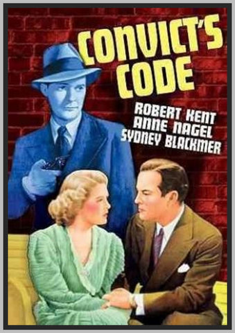 CONVICTS CODE '39 - COLORIZED - ROBERT KENT - RARE DVD