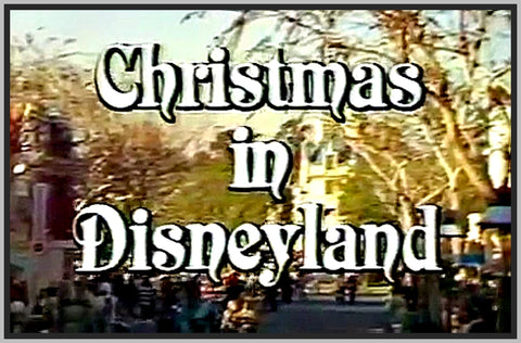 CHRISTMAS IN DISNEYLAND - 1976 - BRAD SAVAGE - RARE DVD