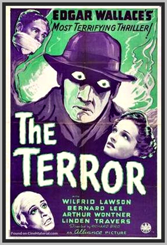 THE TERROR - 1938 - WILFRID LAWSON - RARE DVD