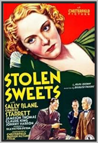 STOLEN SWEETS - 1934 - SALLY BLANE - RARE DVD