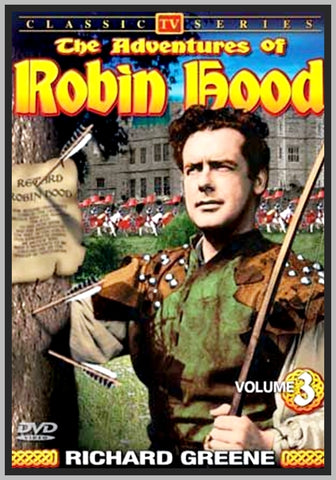 ROBIN HOOD, THE MOVIE - 1991 - WITH RICHARD GREENE - RARE DVD - COLORIZED