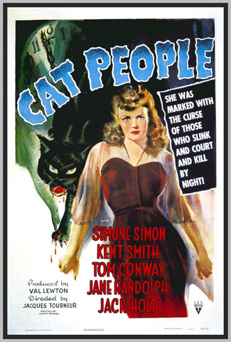 CAT PEOPLE - COLORIZED - 1942 - SIMONE SIMON - RARE DVD