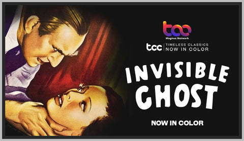 THE INVISIBLE GHOST '42 - COLORIZED - BELA LUGOSI - RARE DVD