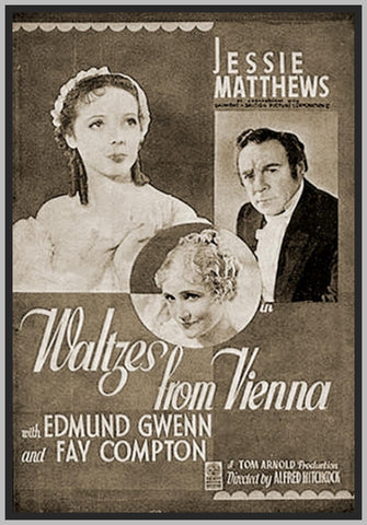 WALTZES FROM VIENNA - COLORIZED - 1934 - EDMUND GWENN - RARE DVD