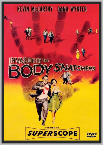 INVASION OF THE BODY SNATCHERS - 1956 - WITH KEVIN MCCARTHY - RARE DVD - COLORIZED