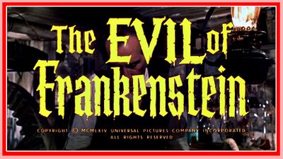 THE EVIL OF FRANKENSTEIN - 1964 - PETER CUSHING