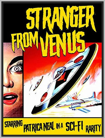 STRANGER FROM VENUS - COLORIZED - 1954 - PATRICIA NEAL - RARE DVD