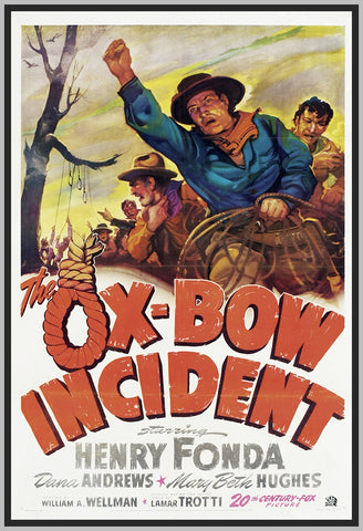 THE OX BOW INCIDENT '43 - HENRY FONDA - COLORIZED - RARE DVD