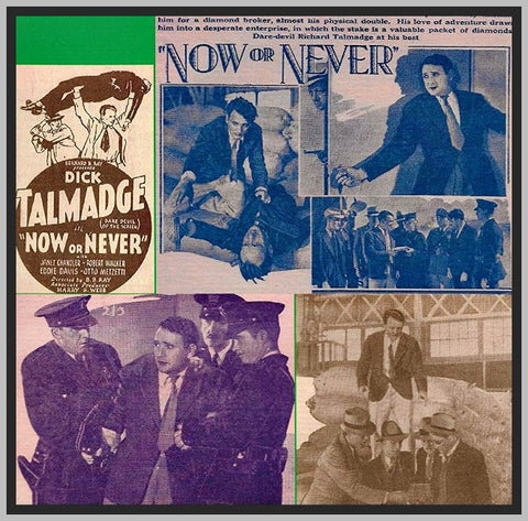 NOW OR NEVER - 1935 - RICHARD TALMADGE - RARE DVD