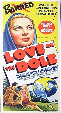 LOVE ON THE DOLE - COLORIZED - 1941 - DEBORAH KERR - RARE DVD