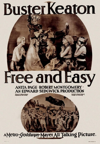 FREE AND EASY - 1930 - BUSTER KEATON