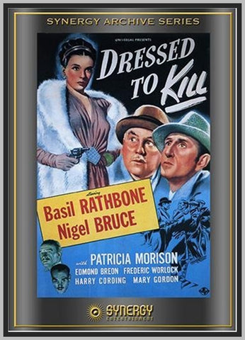 DRESSED TO KILL - 1946 - COLORIZED - RARE DVD