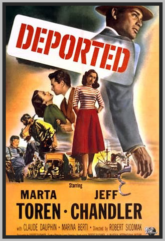 DEPORTED - COLORIZED - 1950 - MARIA TOREN - RARE DVD