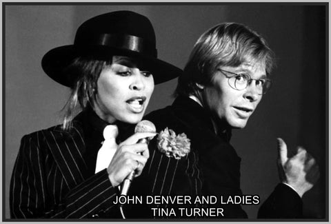 JOHN DENVER AND LADIES - TINA TURNER - RARE DVD