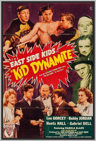 KID DYNAMITE - COLORIZED - 1943- LEO GORCEY - RARE DVD