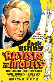 ARTISTS AND MODELS - 1937 - JACK BENNY