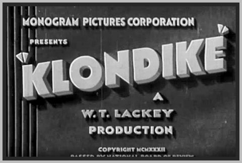 KLONDIKE - 1932 - THELMA TODD - RARE DVD