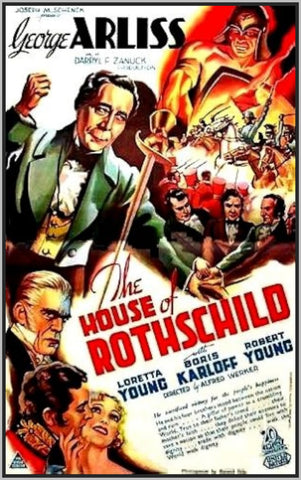 THE HOUSE OF ROTHSCHILD - 1934 - GEORGE ARLISS - RARE DVD