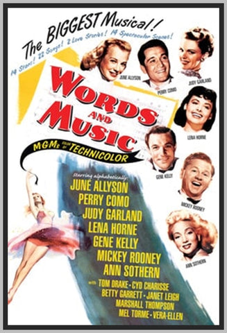 WITH WORDS AND MUSIC - 1937 - COLORIZED - PERRY COMO - RARE DVD