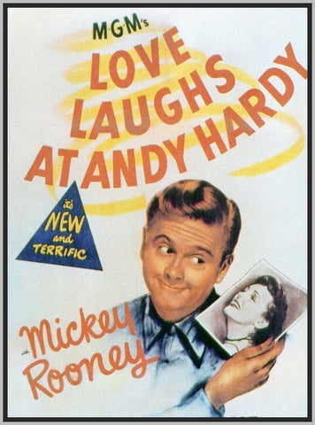 LOVE LAUGHS AT ANDY HARDY - 1946 - COLORIZED - MICKEY ROONEY - RARE DVD