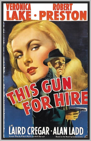 THIS GUN FOR HIRE - COLORIZED - 1942 - ALAN LADD - RARE DVD