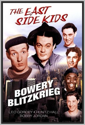 BOWERY BLITZRIEG '41 - COLORIZED - LEO GORCEY - RARE DVD