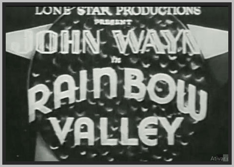 RAINBOW VALLEY - 1935 - JOHN WAYNE - RARE DVD