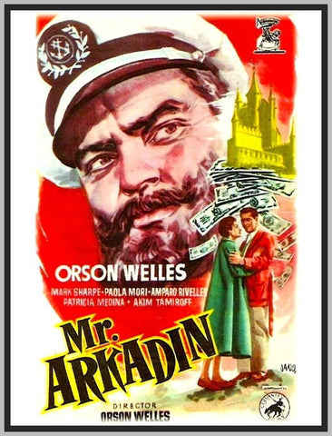 MR. ARKADIN - COLORIZED - 1962 - RARE DVD